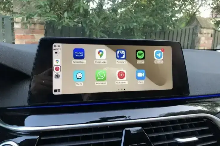 BMW NBT EVO iDrive 4 to iDrive 6 upgrade with Apple CarPlay retrofit for F-series vehicles