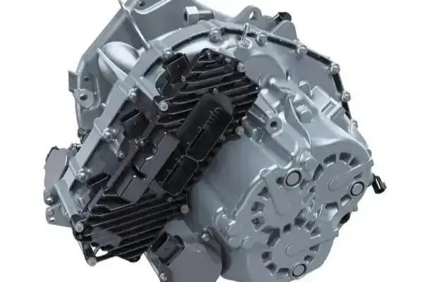 Technician performing a remote 7DCT300 ISN reset on a Mini F56 dual-clutch transmission