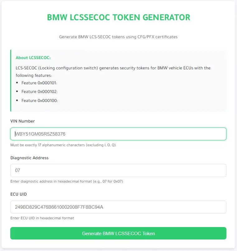 NCD2 Generator Software: BMW, Mini, Rolls-Royce Tools - Image 5