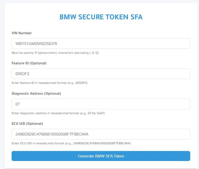 NCD2 Generator Software: BMW, Mini, Rolls-Royce Tools - Image 8